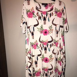 Short Sleeve Pocket Dress